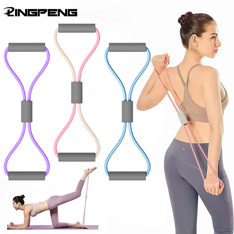 Home Gym Resistance Machine - 1Pcs Home Gym Elastic Band Portable