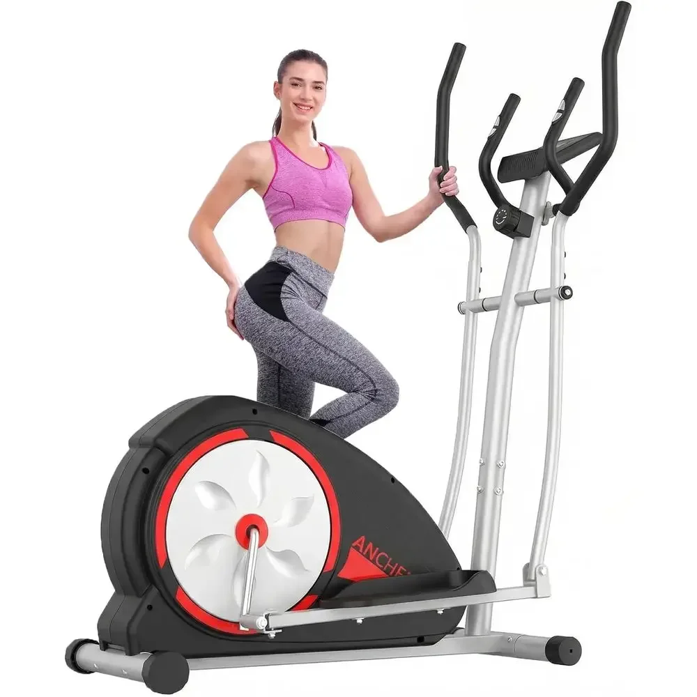 Home Gym Resistance Machine - Silent Elliptical Machine for Home Gym,