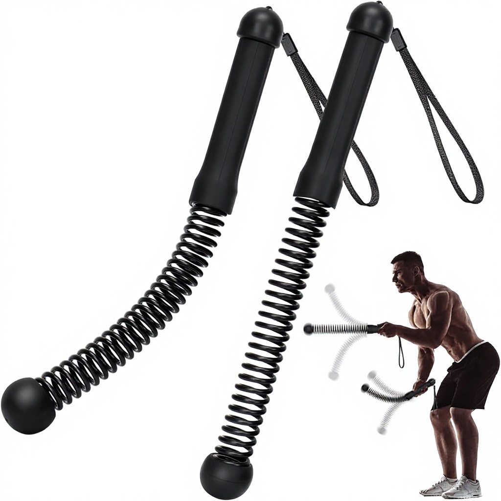 Home Gym Portable - Upgrade Weighted Ropeless Battle Ropes 2PCS