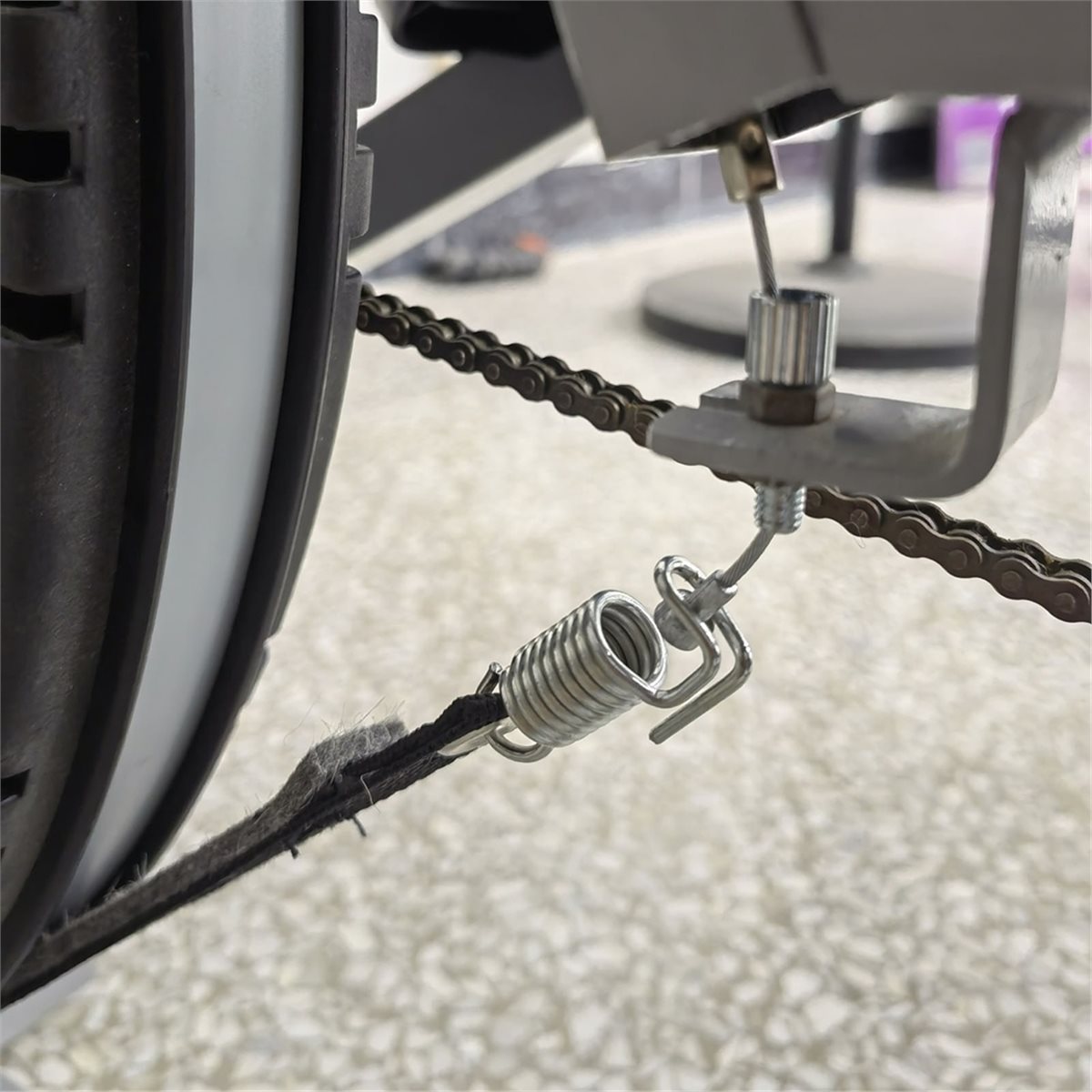 Home Gym Portable - ABST Exercise Bike Power Resistance Belt