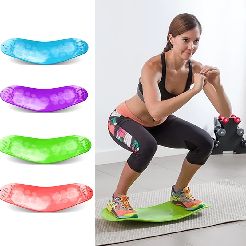 Home Gym Essentials - Fitness Twister Balance Board Trainer Aerobic