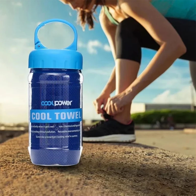 Home Gym Portable - Instant Cooling Ice Sports Towel Quick