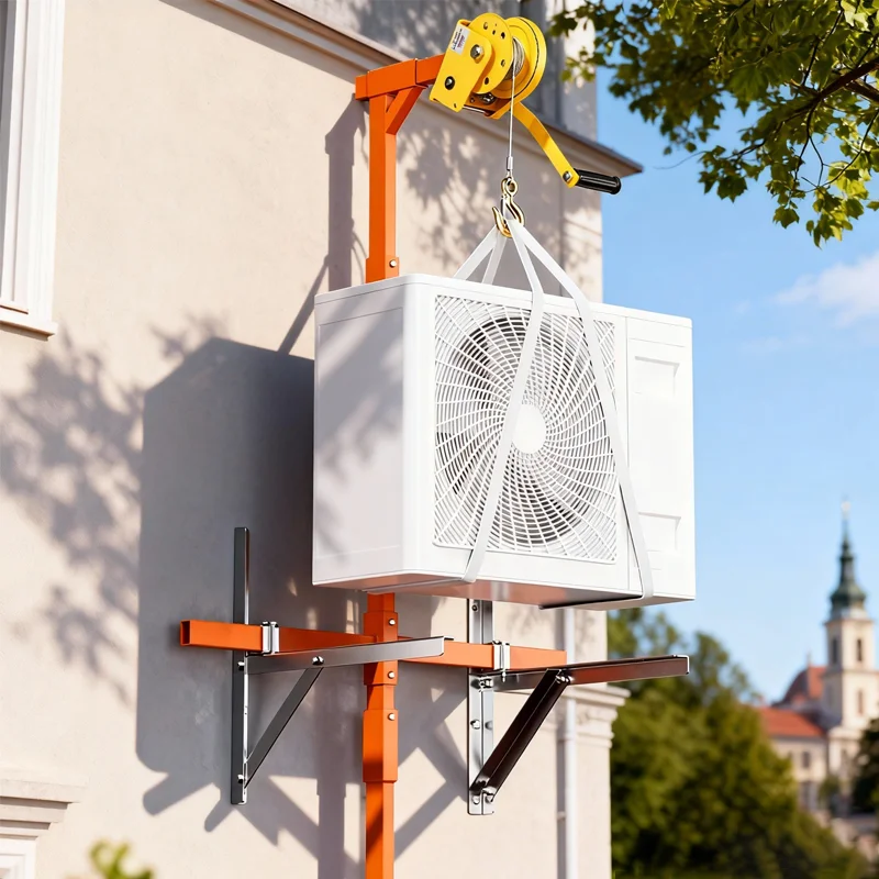 Pull Up Bar Tower - Professional Air Conditioner Lifting Tool with
