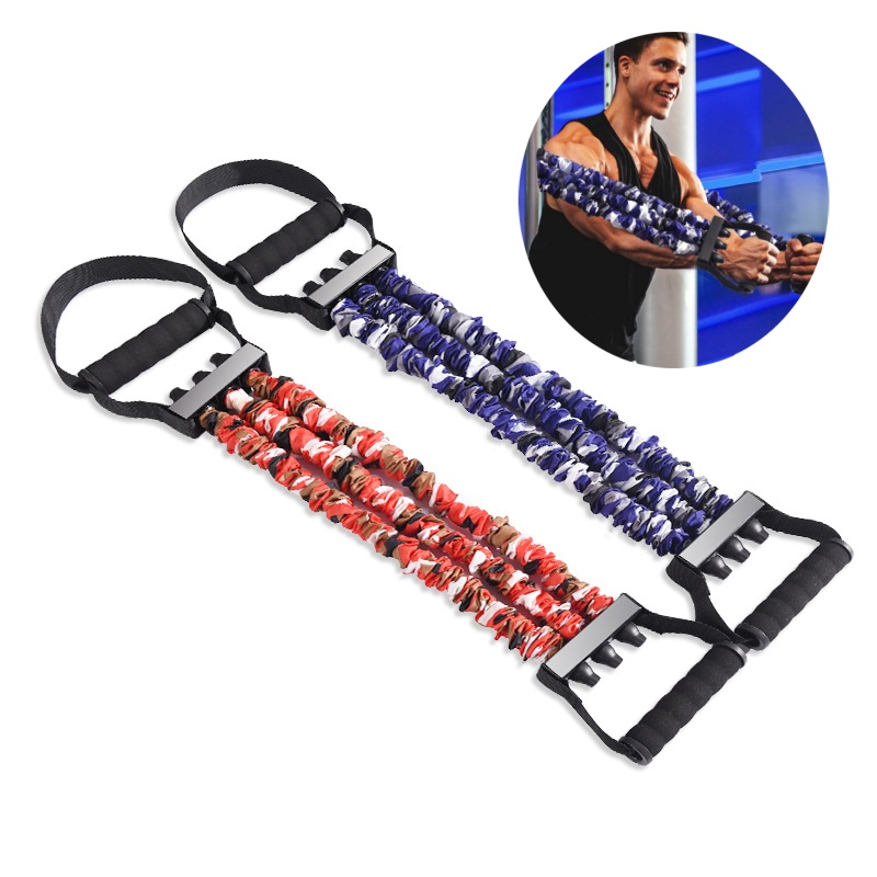 Home Gym Resistance Machine - Chest Expander Resistance Band Elastic Pull