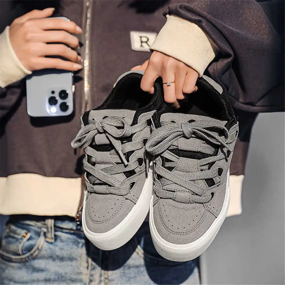 Home Gym Design Ideas - With Lacing Hiphop Women's School Shoes