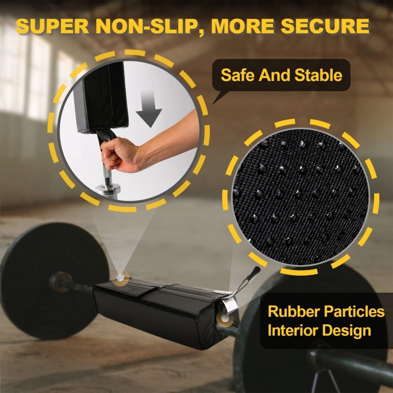 Square Hip Thrust Pad Barbell  - Home Gym Cable Pulley System 评论和价格