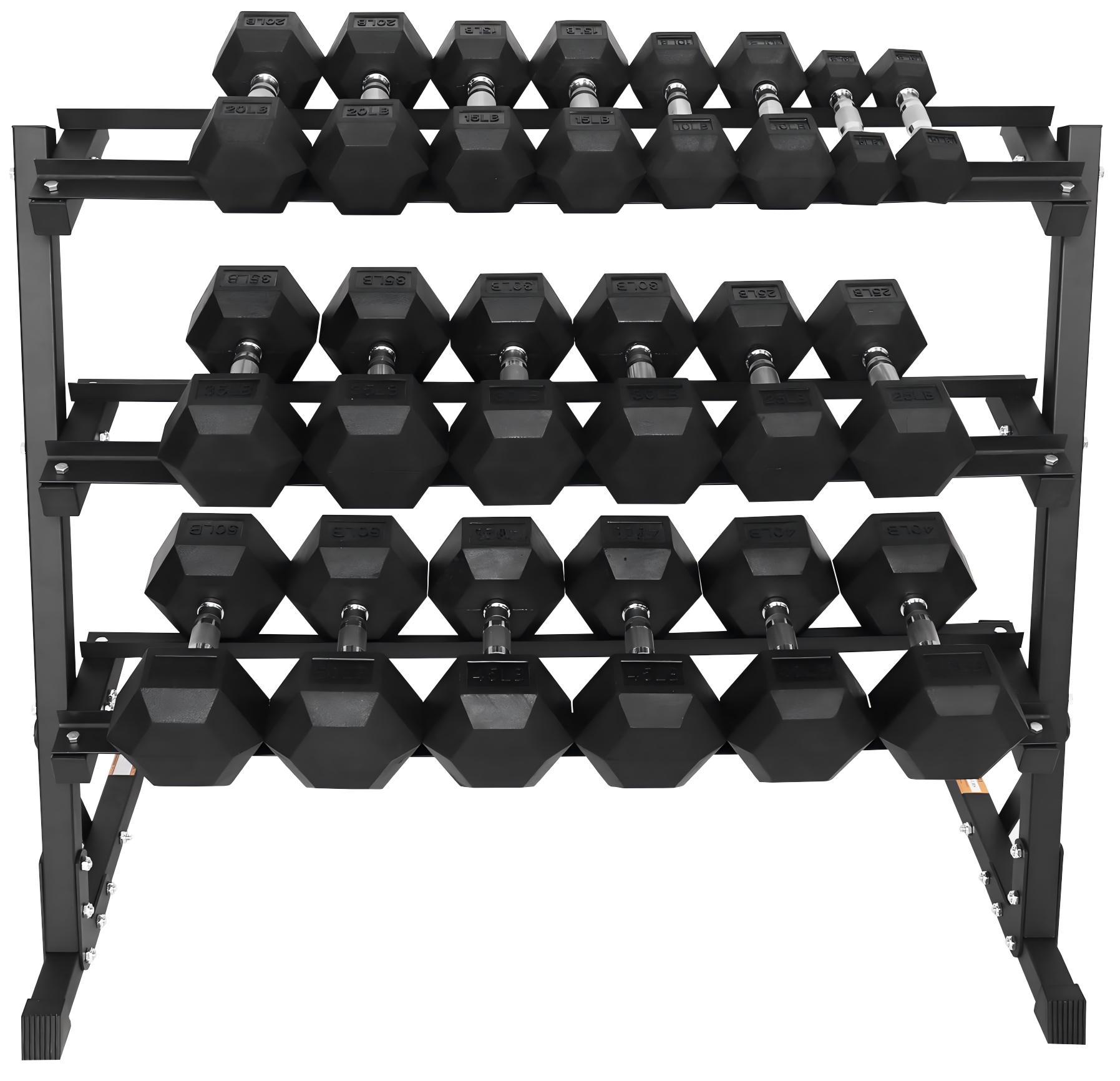 Premium Rubber Coated Hex Dumb - Home Gym Custom 评论和价格