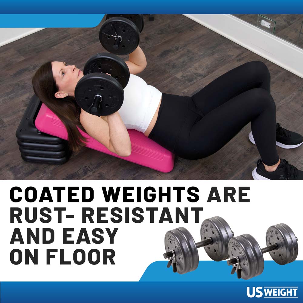 Adjustable 42LB Dumbbell Set w - Home Gym Essentials 评论和价格