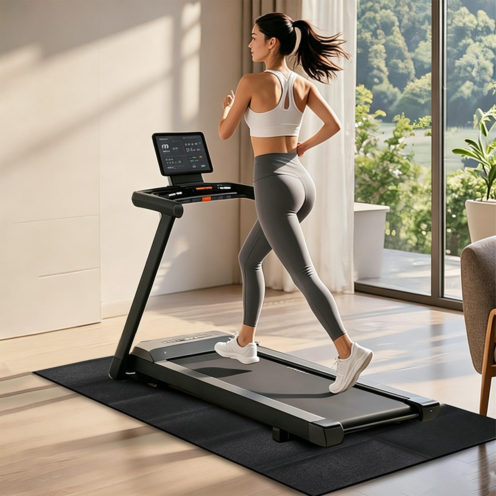 Treadmill Mat Vibration Absorb - Home Gym Workout Equipment 评论和价格