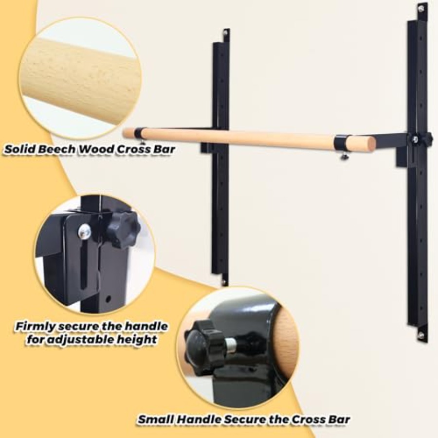 Wall Mounted Ballet Barre 4ft  - Home Gym Wall Mounted 评论和价格