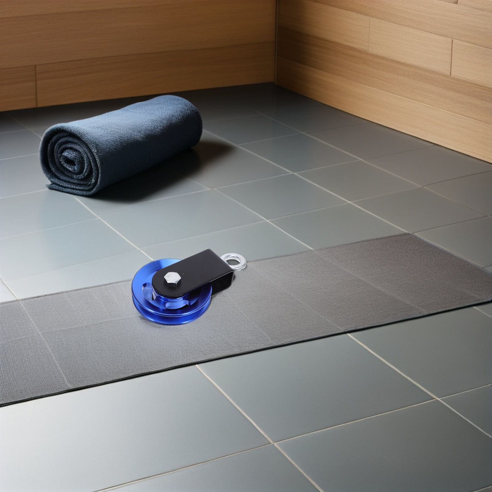 Blue Aluminum Cable Pulley Whe - Home Gym Equipment Diy 评论和价格