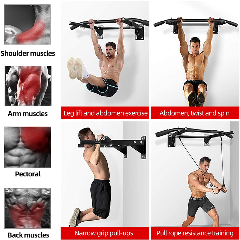 Fitness Wall Mounted Heavy Dut - Home Gym On Wall 评论和价格