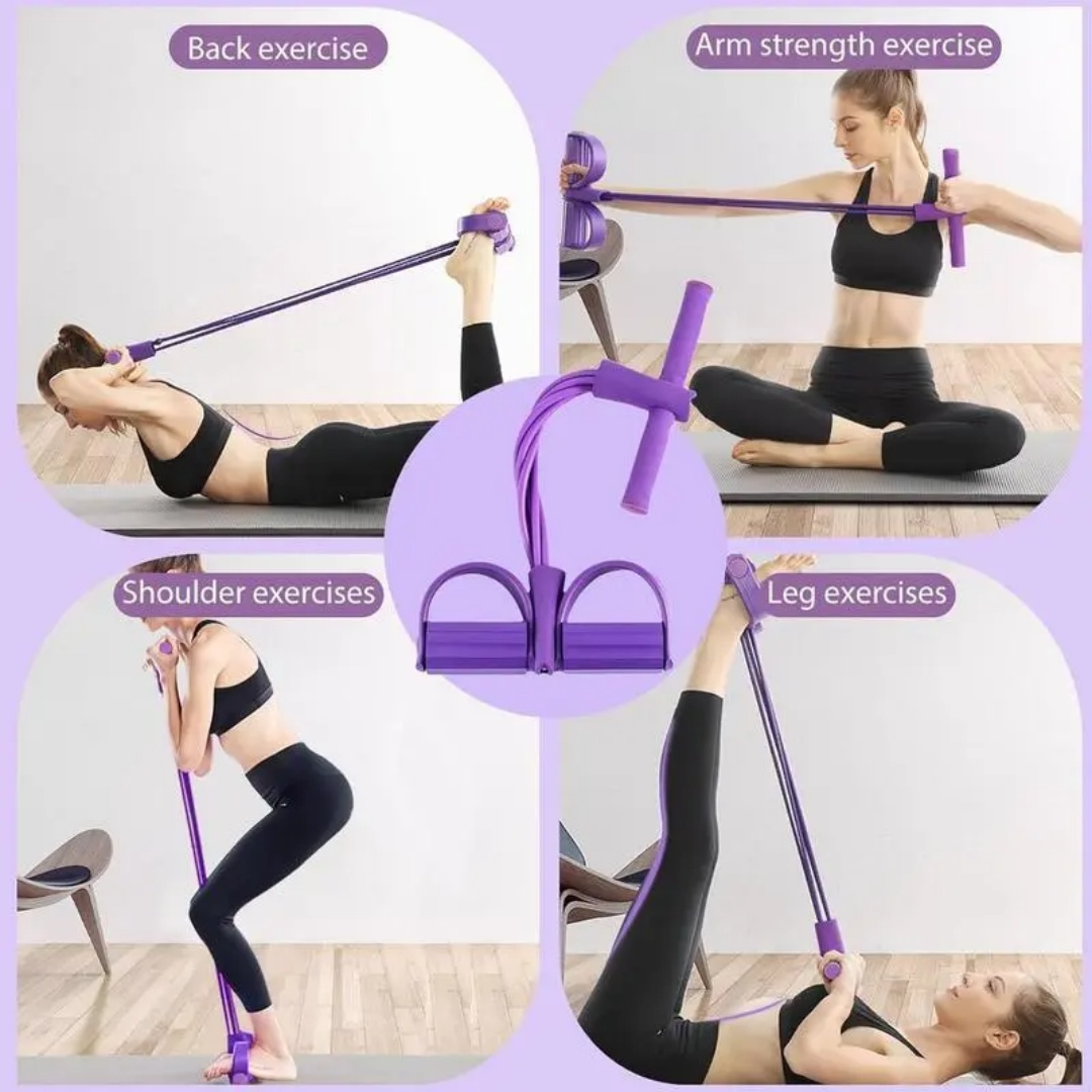 21 Fitness Resistance Bands-6  - Home Gym Resistance Machine 评论和价格