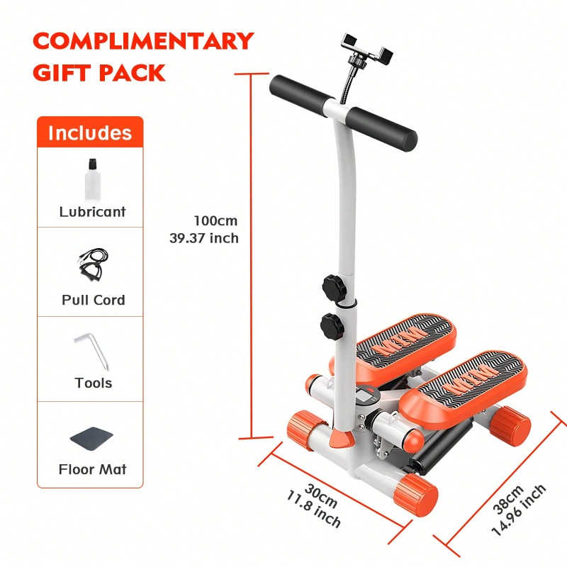 Mini Stair Stepper With Resist - Home Gym Resistance Machine 评论和价格