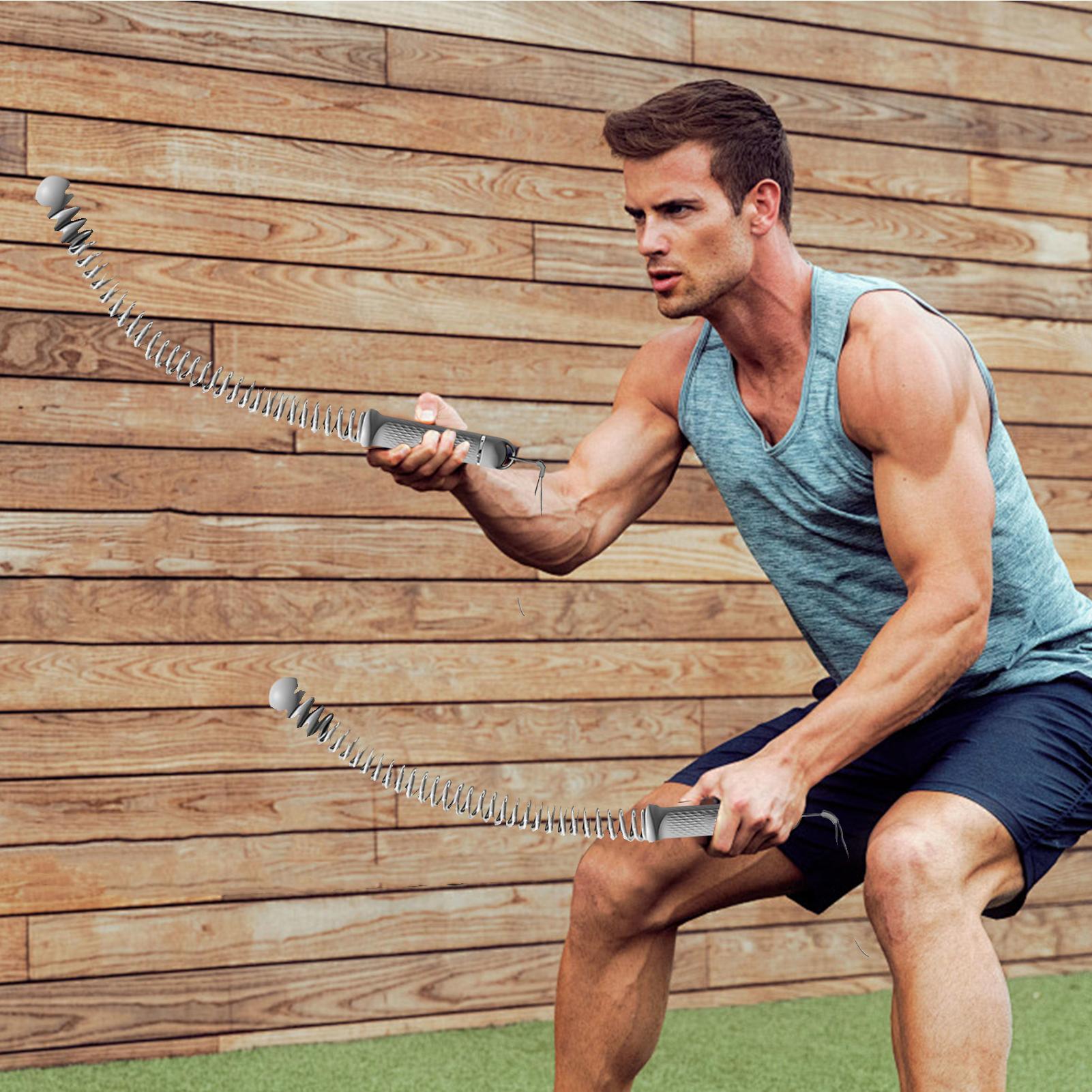 Cordless Battle Rope Cordless  - Home Gym Portable 评论和价格