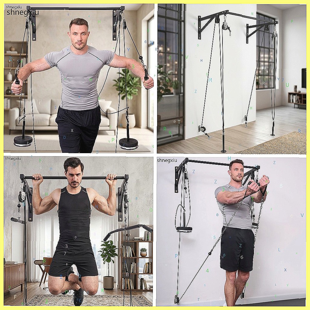 Wall Mounted DIY Fitness Pulle - Home Gym Equipment Diy 评论和价格