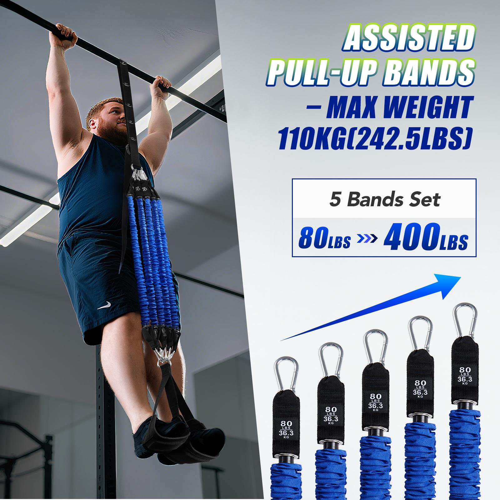 Heavy Duty Pull Up Assist Band - Home Gym Resistance Machine 评论和价格