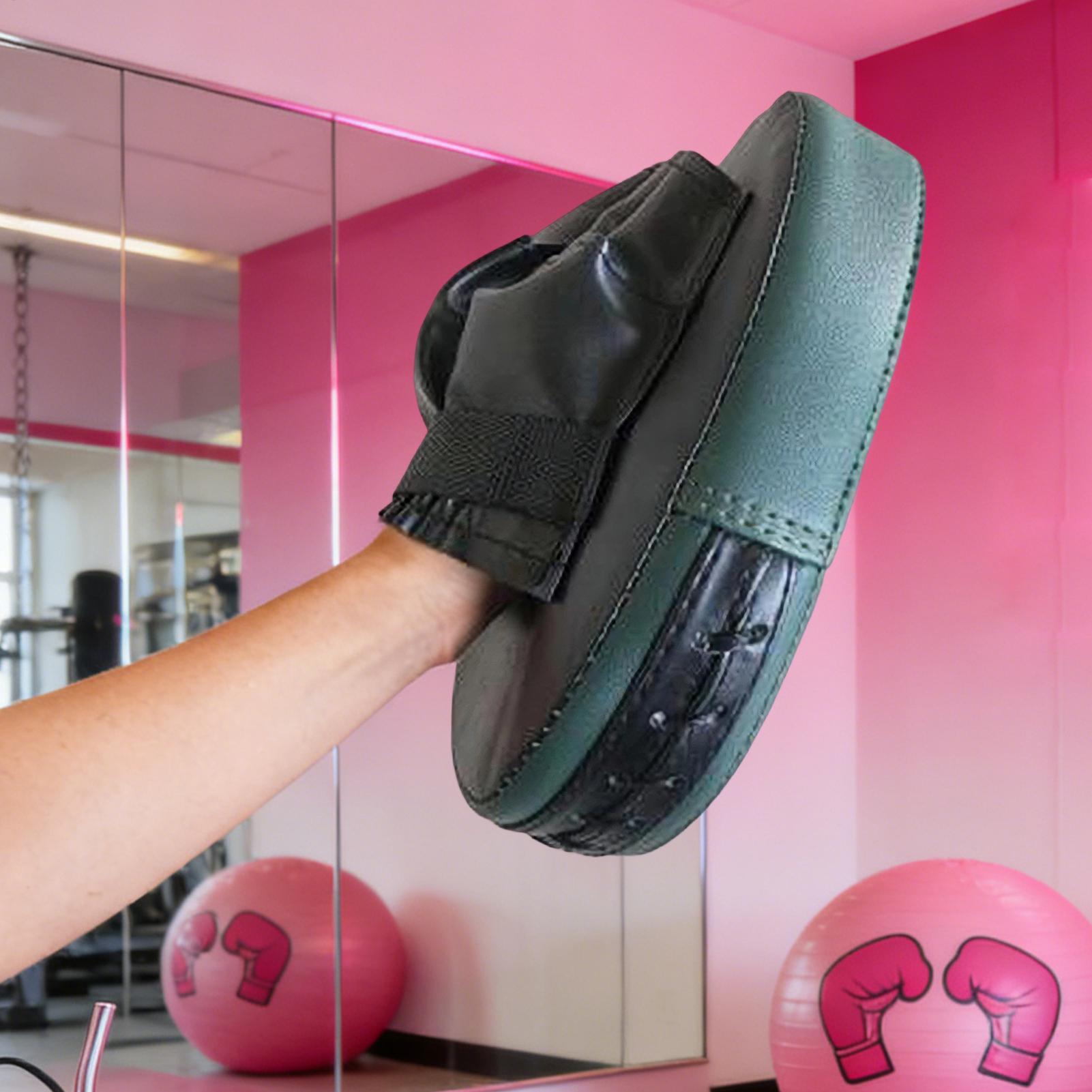 Boxing Pads PU Leather Workout - Home Gym For Small Spaces 评论和价格