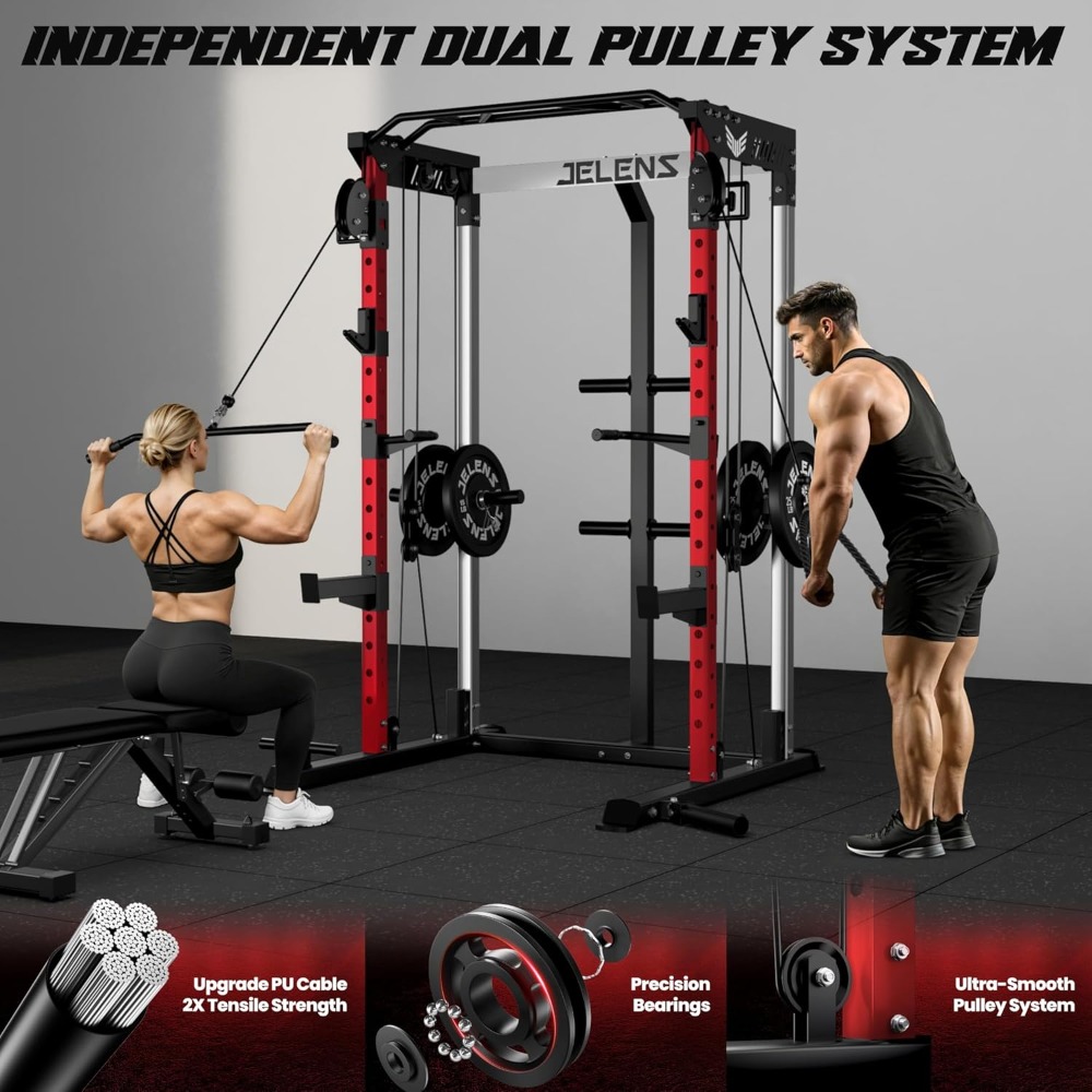 2000LBS Multi-Function Power R - Home Gym Cable Pulley System 评论和价格