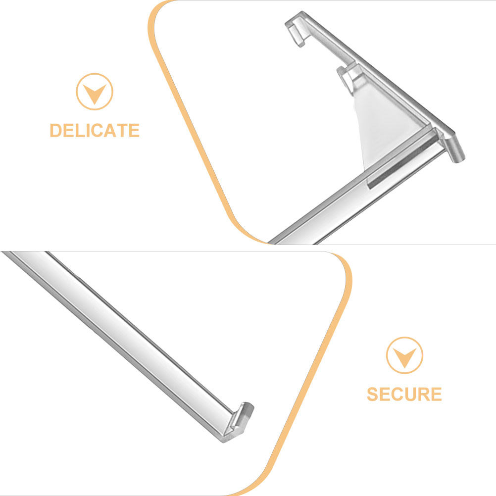 8Pcs Clear Valance Clips Plast - Vertical Leg Press 评论和价格