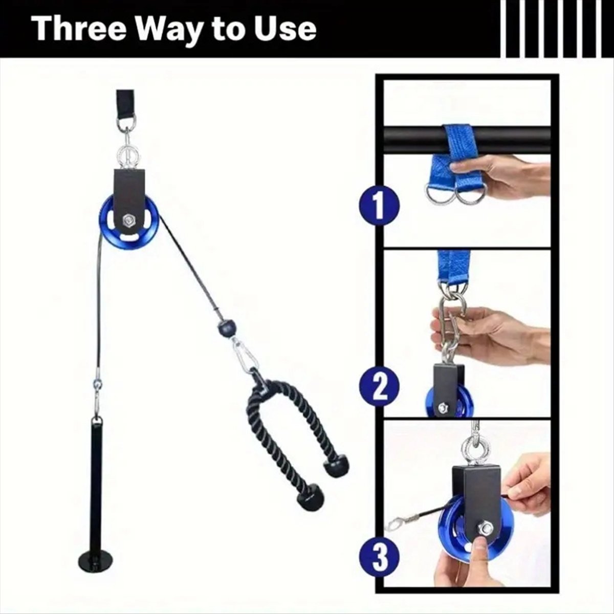 New arrival Cable Pulley with  - Home Gym Equipment Diy 评论和价格
