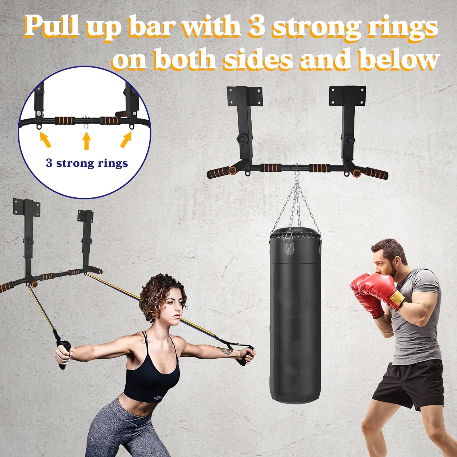 Multifunctional Dip Station Wa - Home Gym Wall Mounted 评论和价格
