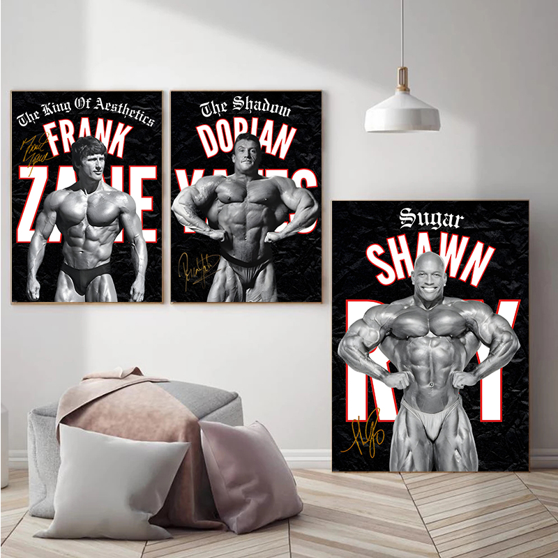 Famous Bodybuilding Fitness At - Home Gym On Wall 评论和价格