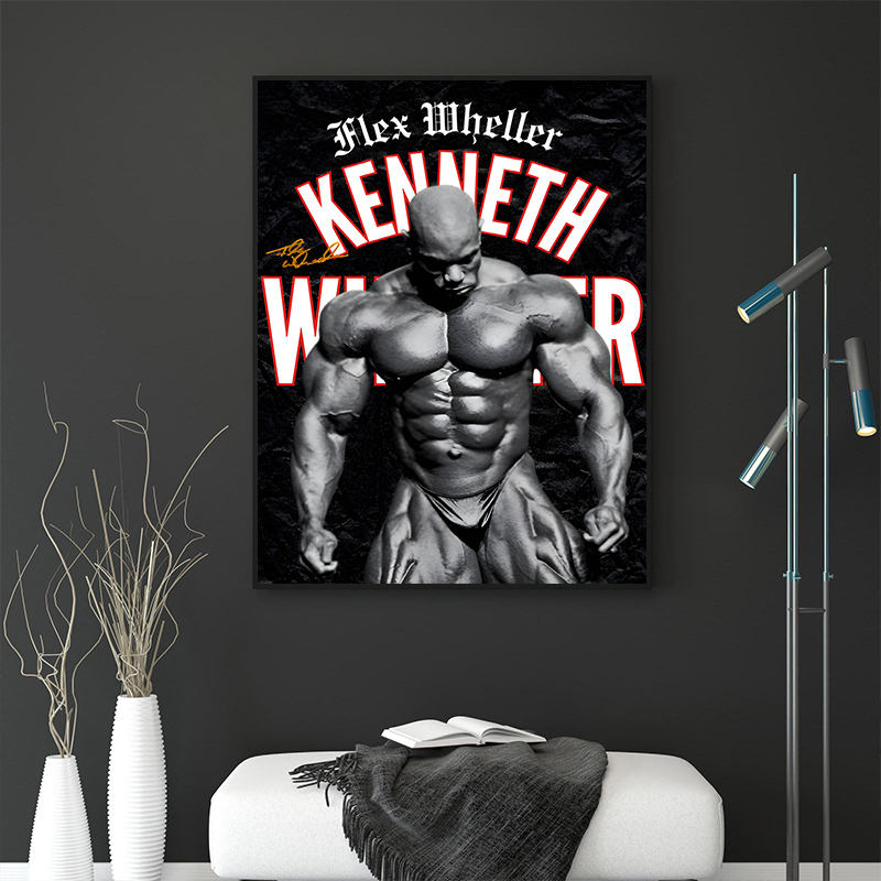 Famous Bodybuilding Fitness At - Home Gym On Wall 评论和价格