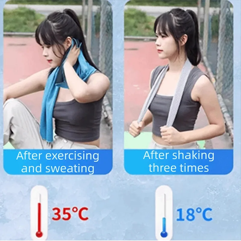 Instant Cooling Ice Sports Tow - Home Gym Portable 评论和价格
