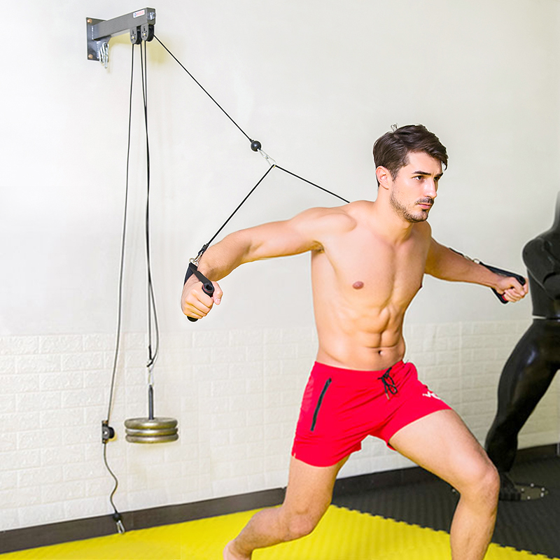 Universal DIY Pulley System Ca - Home Gym Equipment Diy 评论和价格