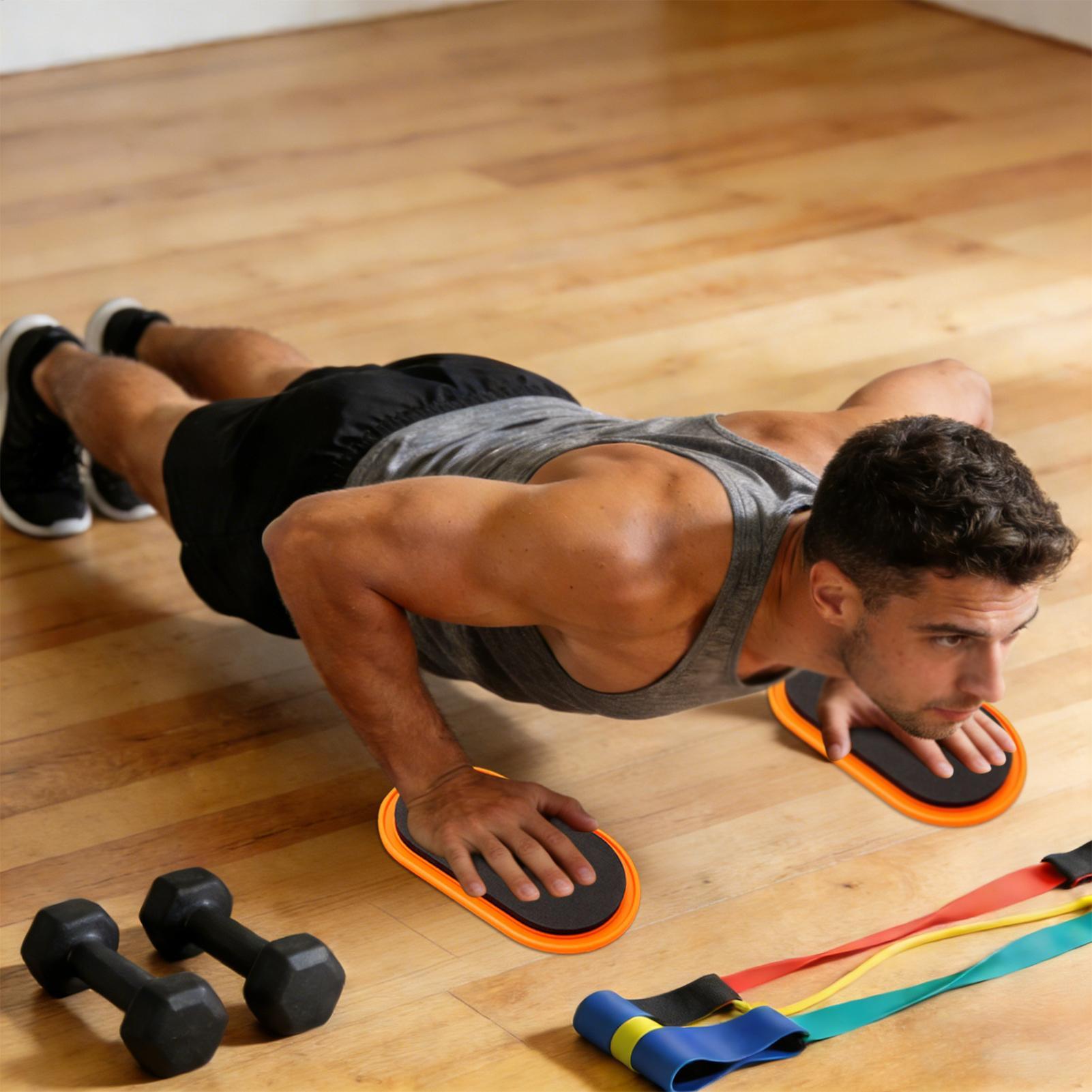 Core Sliders Oval Shape Workou - Home Gym Workout Equipment 评论和价格