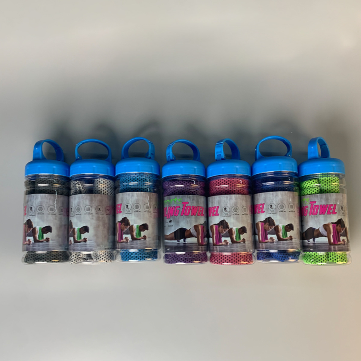 Cooling Towel with Portable Bo - Home Gym Portable 评论和价格