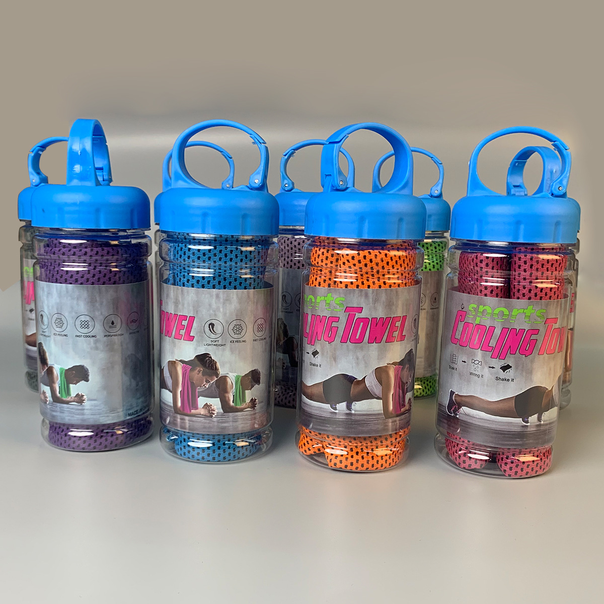 Cooling Towel with Portable Bo - Home Gym Portable 评论和价格