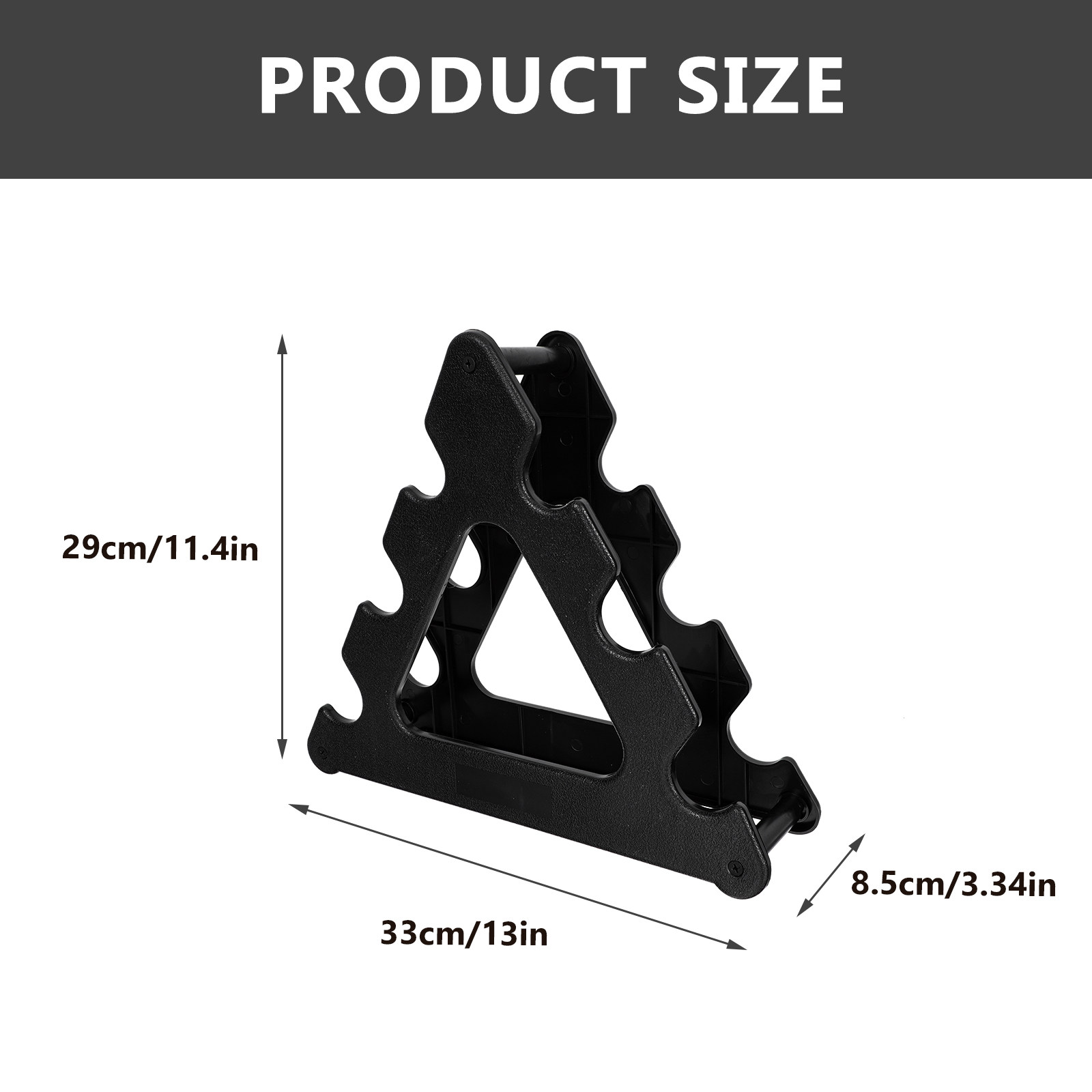 Three Level Dumbbell Stand Pla - Home Gym Design Ideas 评论和价格