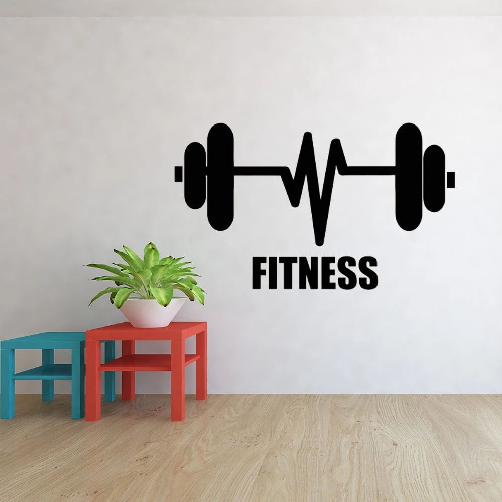 1 pc hot sale GYM culture Wall - Home Gym On Wall 评论和价格