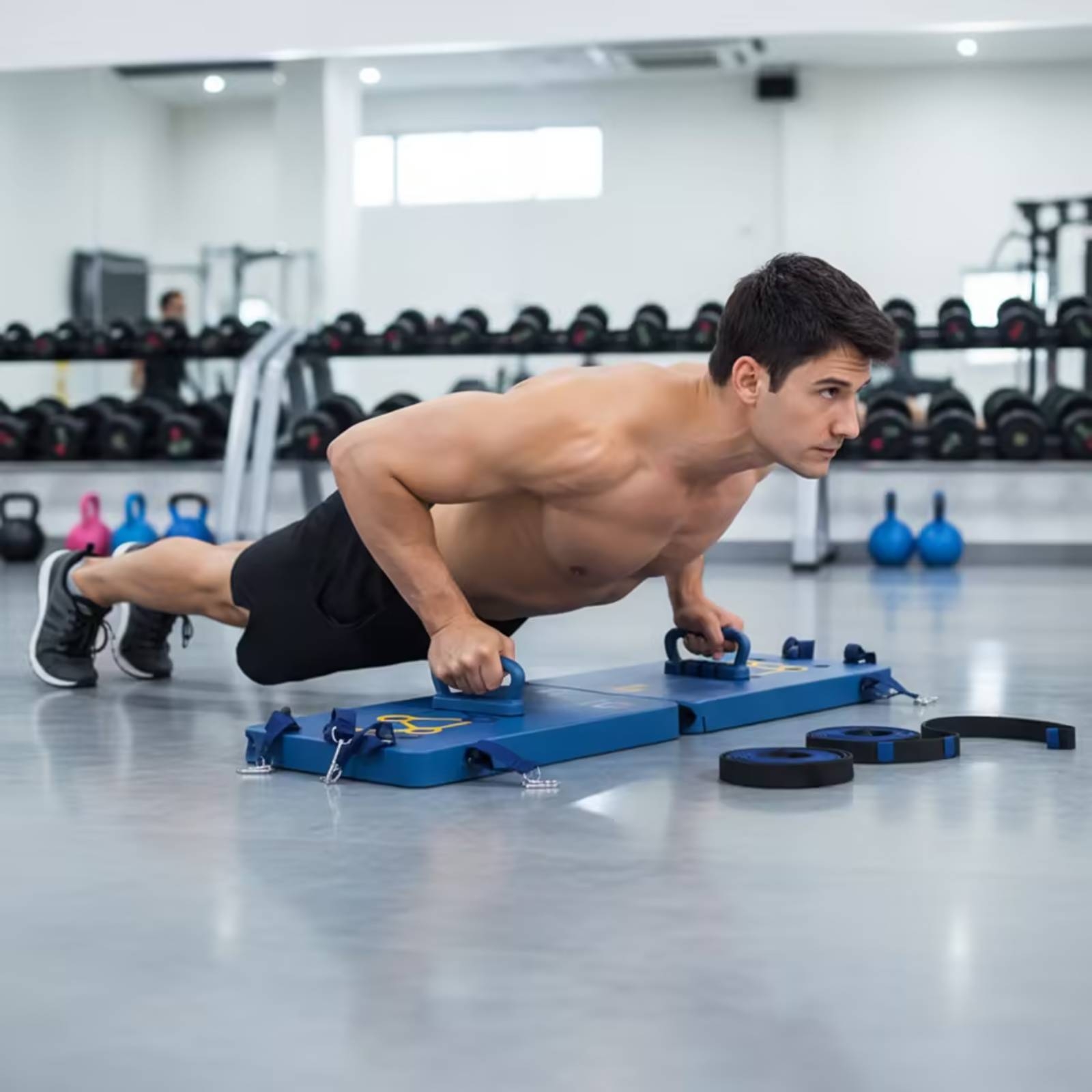 Push up Board with Handles Fol - Home Gym For Small Spaces 评论和价格