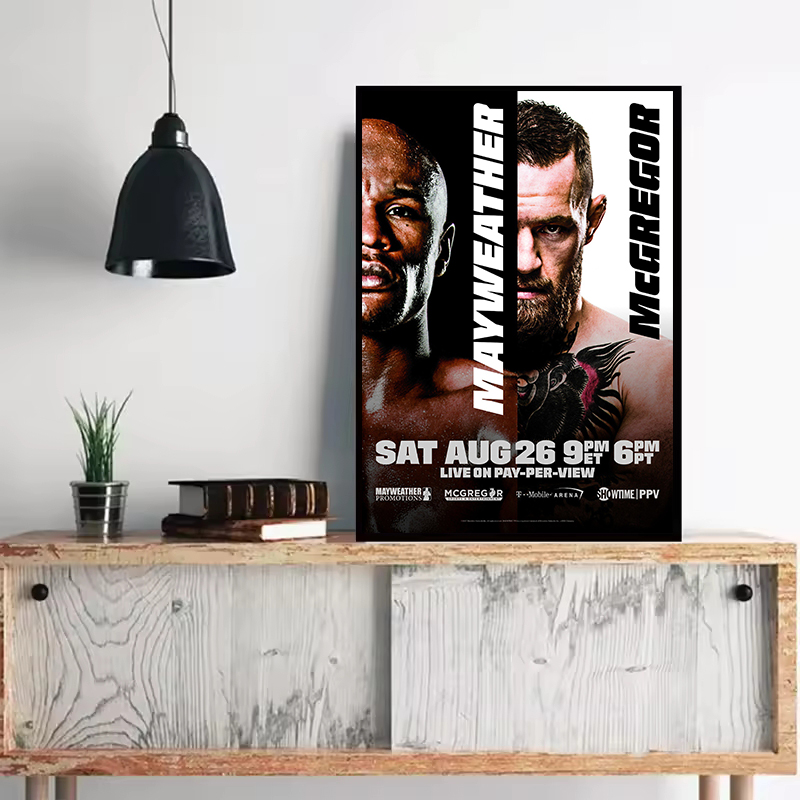 Championship Title Fight Poste - Home Gym On Wall 评论和价格