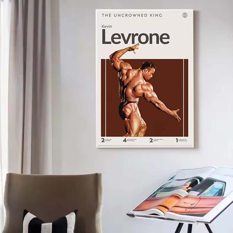 Motivation Bodybuilder Poster  - Home Gym On Wall 评论和价格