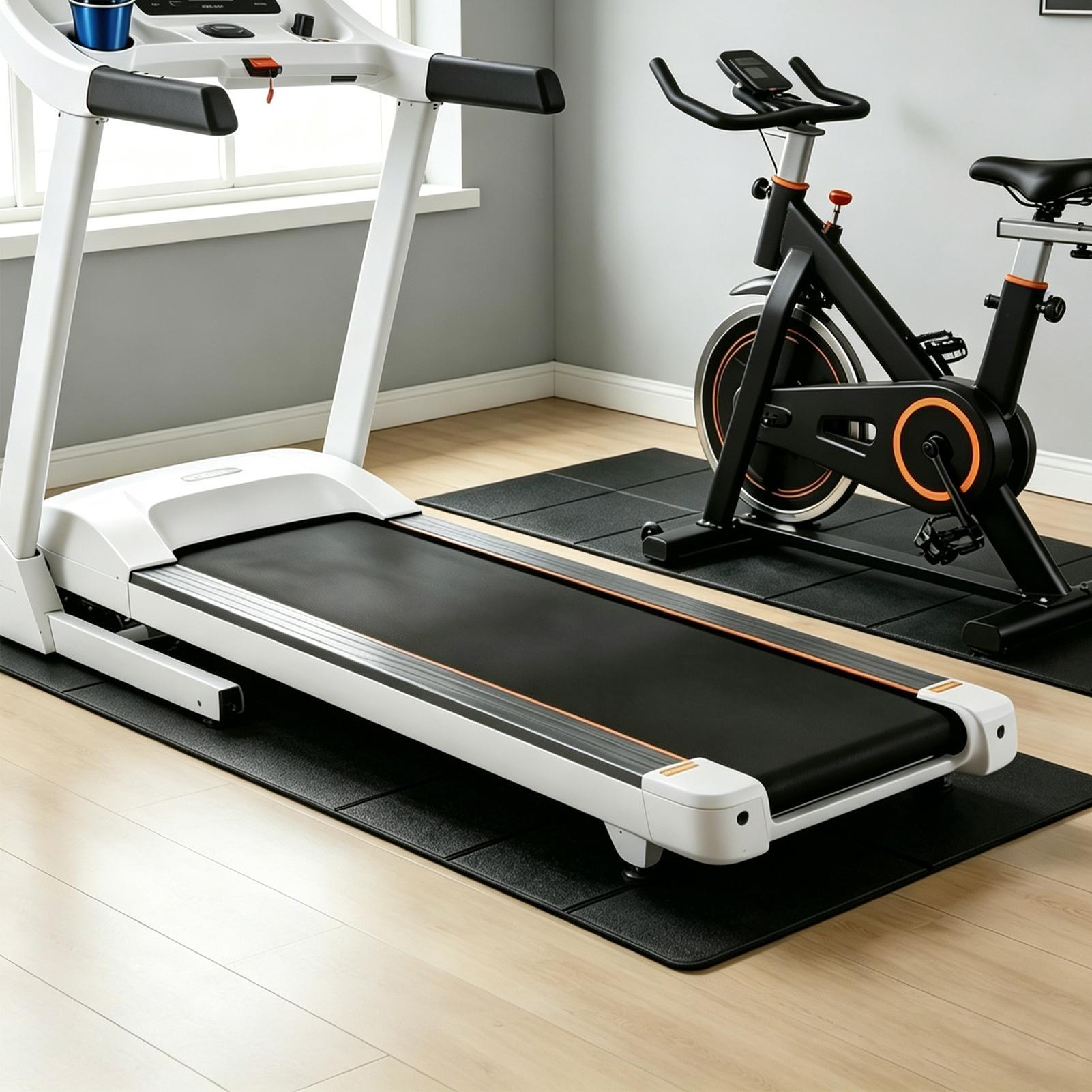 Under Treadmill Mat Heavy Duty - Home Gym Workout Equipment 评论和价格