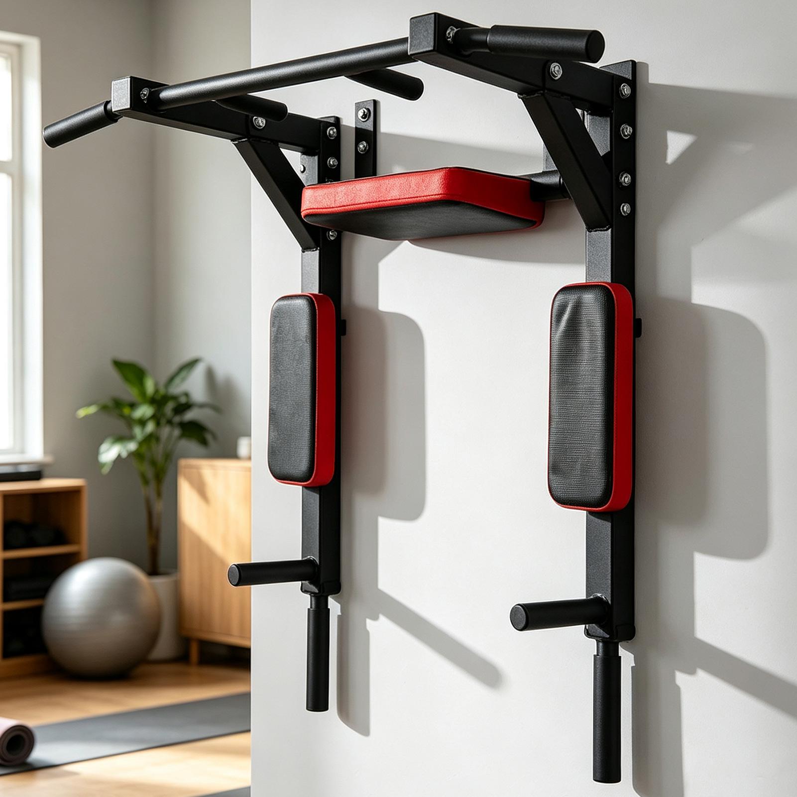 Wall-Mounted Pull-up Bar Fitne - Home Gym Wall Mounted 评论和价格