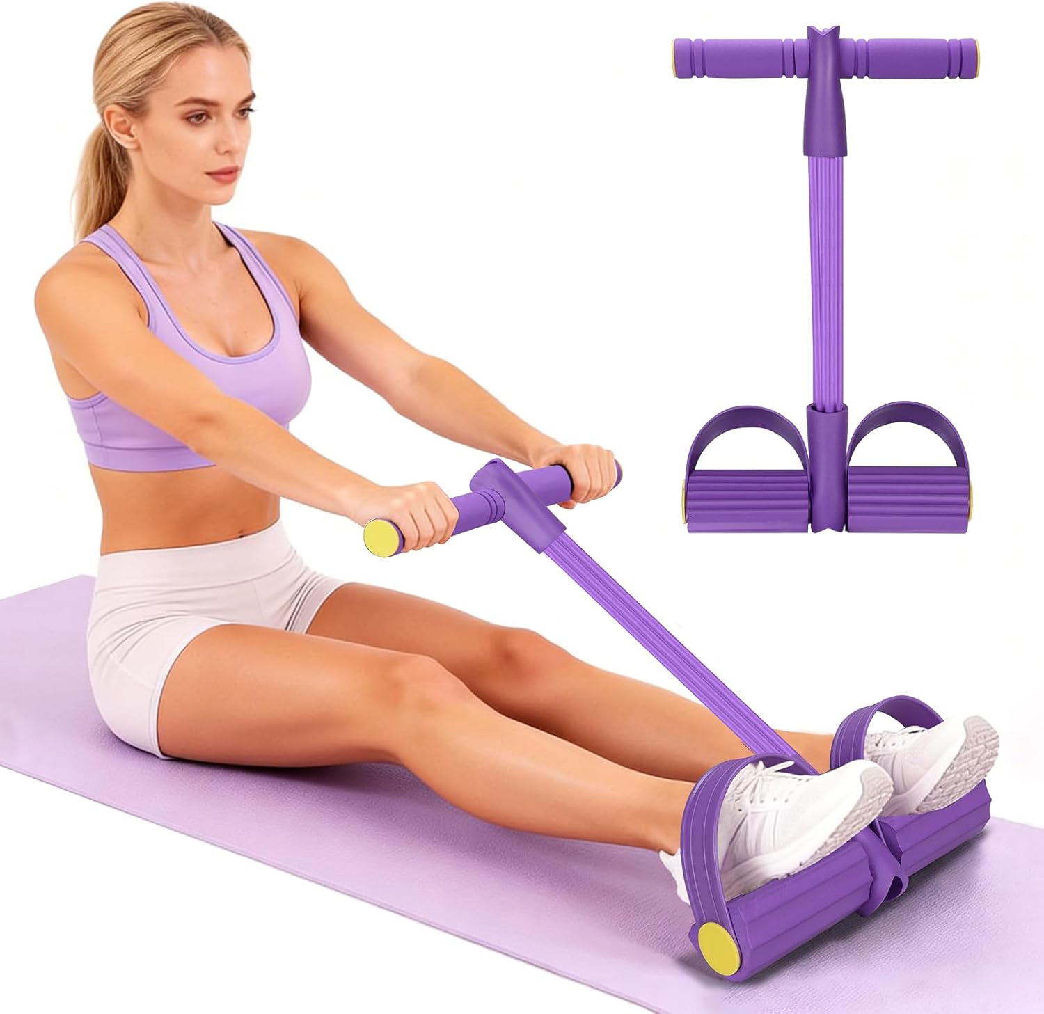 4-Tube Resistance Band Multi F - Home Gym Resistance Machine 评论和价格